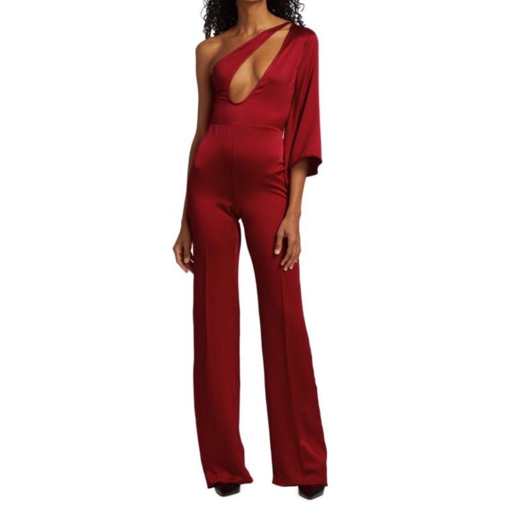 Frederick Anderson One Shoulder Jumpsuit